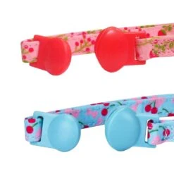 Lovely Cherry & Floral Cat Collar, 2 Pack - Stylish Set -Dog & Cat Store 2020150341 5