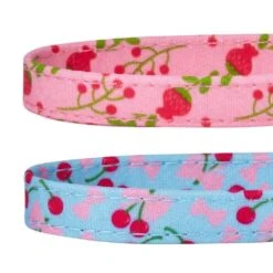 Lovely Cherry & Floral Cat Collar, 2 Pack - Stylish Set -Dog & Cat Store 2020150341 6