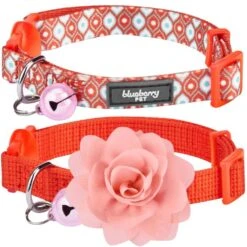 The Floral Power Of All In One Cat Collar 2 Pack Set