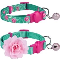The Floral Power Of All In One Cat Collar 2 Pack Set -Dog & Cat Store 2020150457 4
