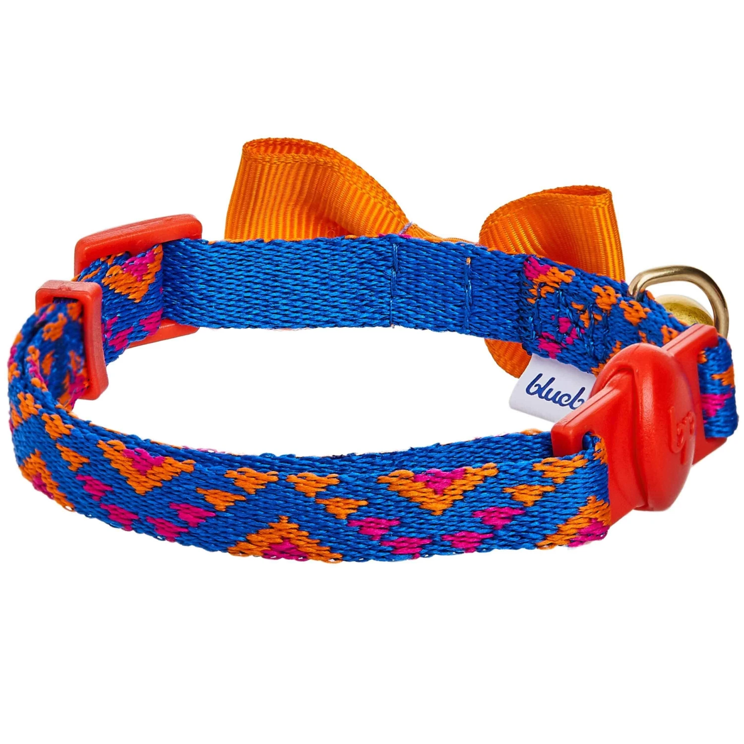 Southwestern Tribal Triangles Cat Collar For Stylish Cats 2 Southwestern Tribal Triangles Cat Collar For Stylish Cats - Image 2