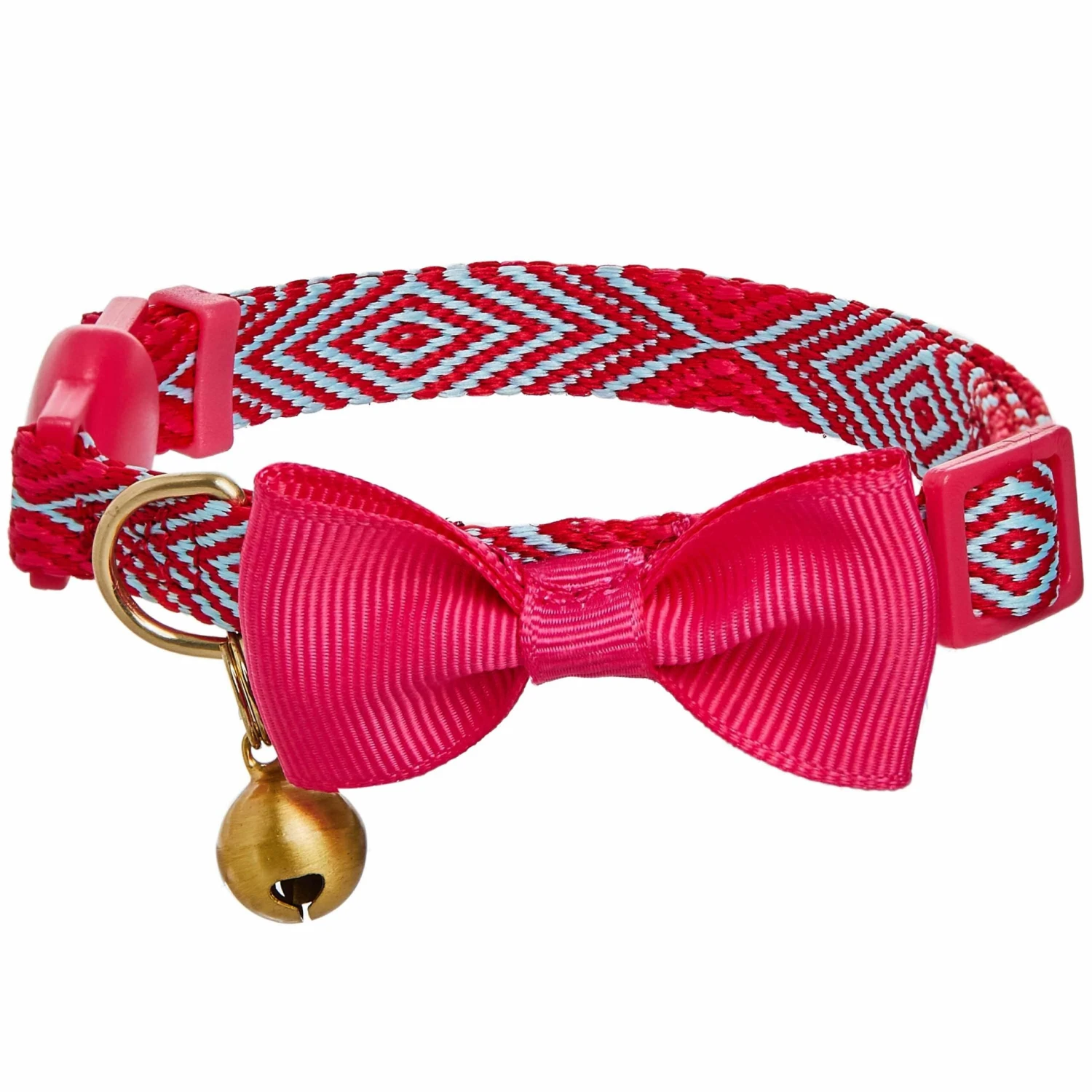 Southwestern Tribal Lozenges Cat Collar For Stylish Cats 7 Southwestern Tribal Lozenges Cat Collar For Stylish Cats - Image 7