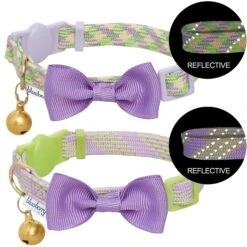 Reflective Striped Cat Collar For Safety And Style -Dog & Cat Store 2020150990 1 915687af e3d7 4562 9458 a18611efa94c
