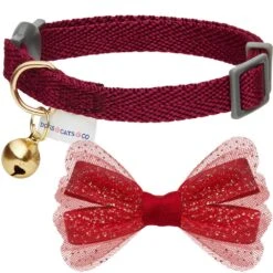 Dogs & Cats & Co. The Classic Chic Solid Cat Collar -Dog & Cat Store 2020300012 2 589591d6 dbd5 4031 8552 ab407f03ad94