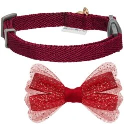 Dogs & Cats & Co. The Classic Chic Solid Cat Collar -Dog & Cat Store 2020300012 3 0c3db1cb 1aec 42e1 90c5 0e629850576b