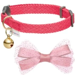 Dogs & Cats & Co. The Classic Chic Solid Cat Collar -Dog & Cat Store 2020300036 2 b15d596f 1df6 4148 b955 3eadc053150e