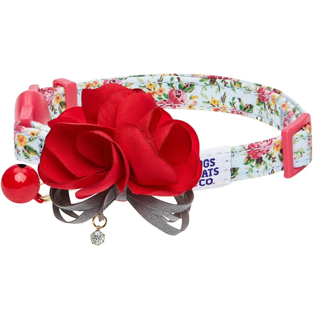 Dogs & Cats & Co. A Scent Of Spring Balloon Flower Cat Collar 1 Dogs & Cats & Co. A Scent Of Spring Balloon Flower Cat Collar