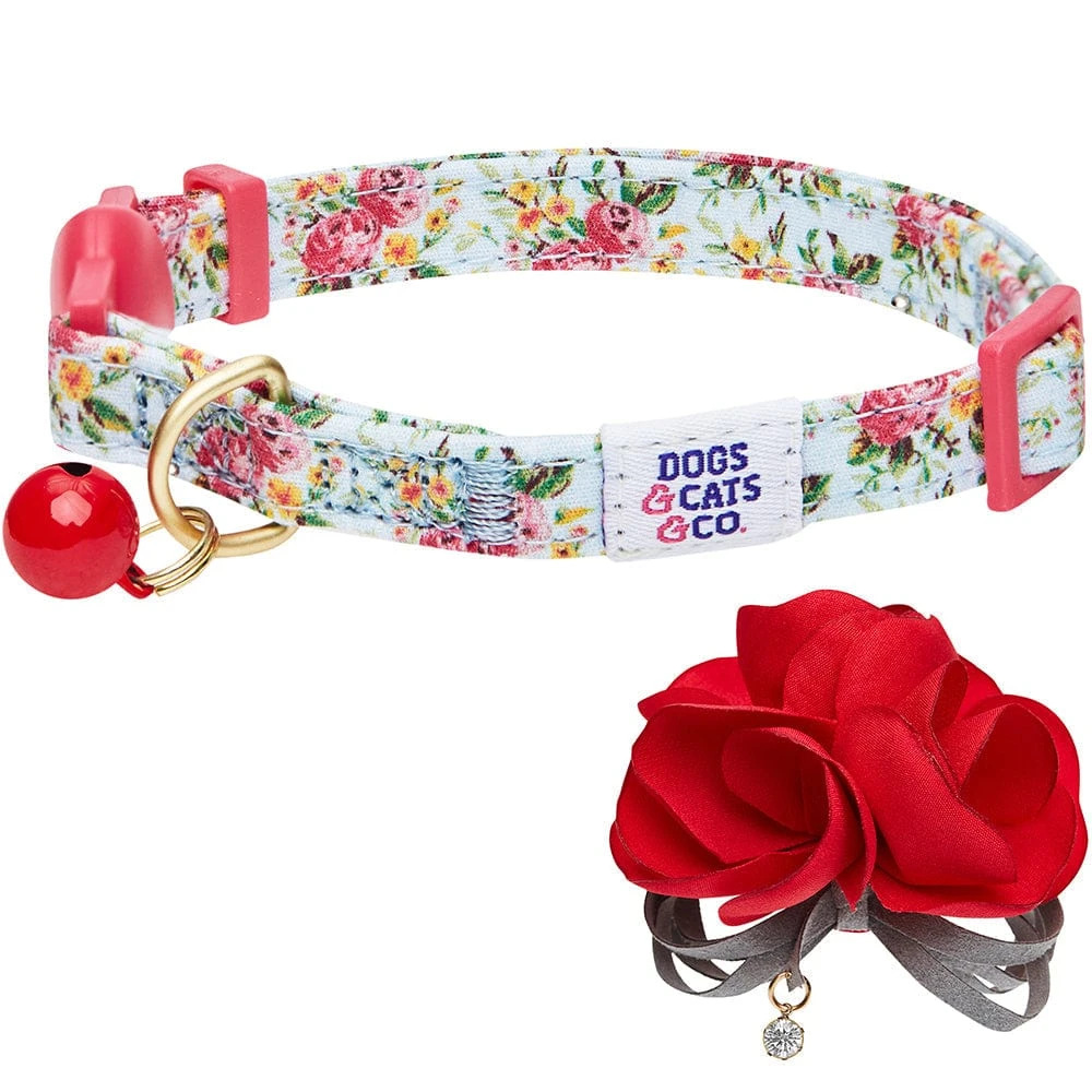 Dogs & Cats & Co. A Scent Of Spring Balloon Flower Cat Collar 2 Dogs & Cats & Co. A Scent Of Spring Balloon Flower Cat Collar - Image 2