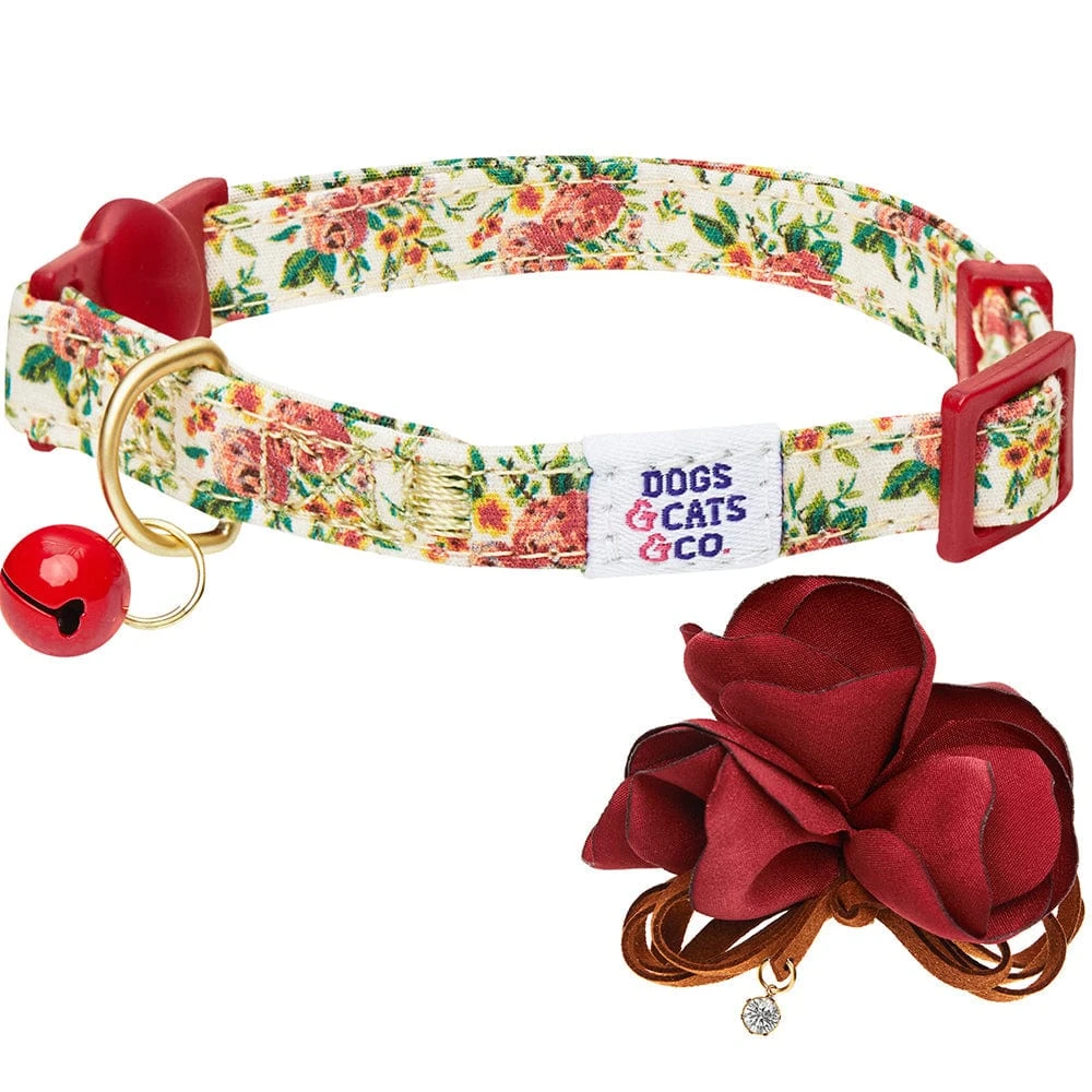 Dogs & Cats & Co. A Scent Of Spring Balloon Flower Cat Collar 6 Dogs & Cats & Co. A Scent Of Spring Balloon Flower Cat Collar - Image 6