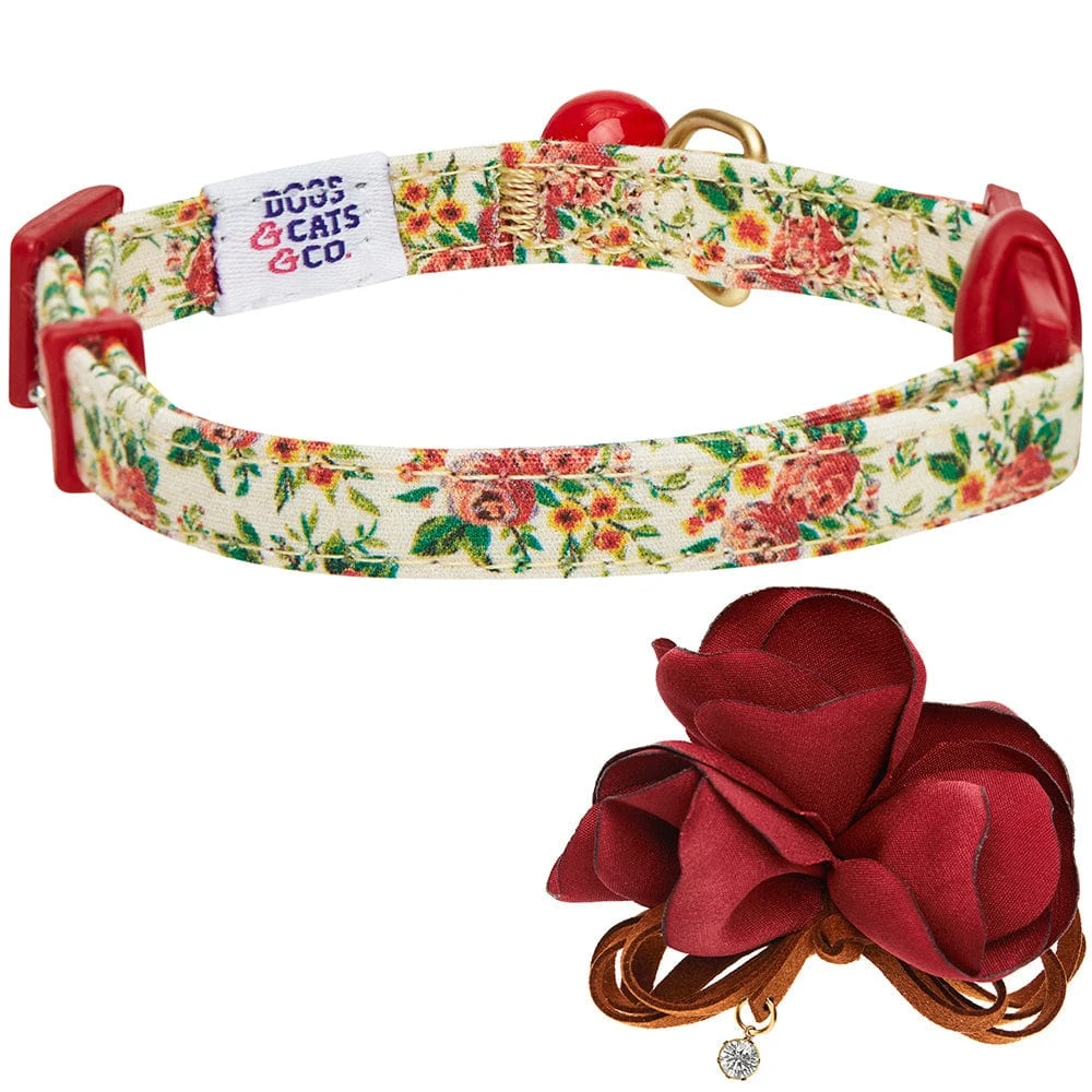 Dogs & Cats & Co. A Scent Of Spring Balloon Flower Cat Collar 7 Dogs & Cats & Co. A Scent Of Spring Balloon Flower Cat Collar - Image 7