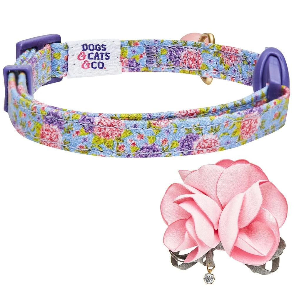 Dogs & Cats & Co. A Scent Of Spring Balloon Flower Cat Collar 11 Dogs & Cats & Co. A Scent Of Spring Balloon Flower Cat Collar - Image 11