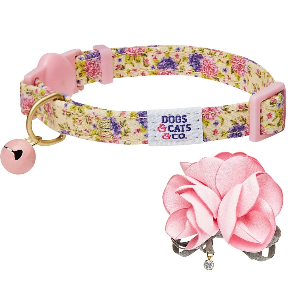 Dogs & Cats & Co. A Scent Of Spring Balloon Flower Cat Collar 14 Dogs & Cats & Co. A Scent Of Spring Balloon Flower Cat Collar - Image 14