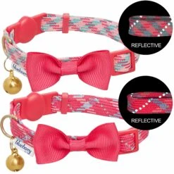 Reflective Striped Cat Collar For Safety And Style -Dog & Cat Store 2020550004 1 dfdec905 1eea 4d5f 8269 266dab0bf9ce