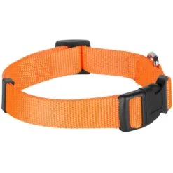 Classic Solid Color Adjustable Dog Collar, Yellow/Orange -Dog & Cat Store 6911040133020 2 2 833d501b 8e31 4f83 b000 5e2b2c3e6efc
