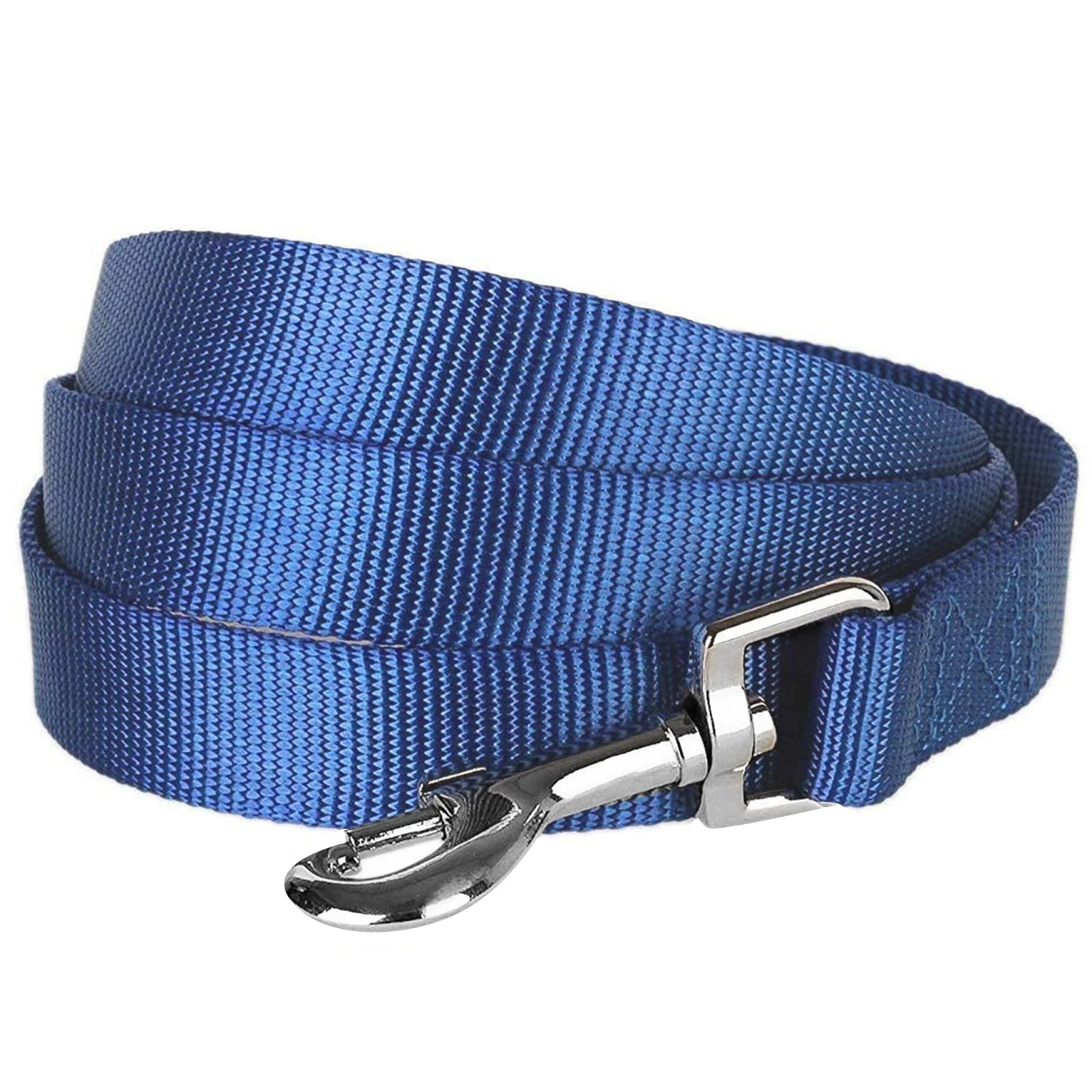Classic Solid Color Dog Leash, Blue For Everyday Use 6 Classic Solid Color Dog Leash, Blue For Everyday Use - Image 6