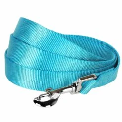 Classic Solid Color Dog Leash, Blue For Everyday Use 24 Classic Solid Color Dog Leash, Blue For Everyday Use -Dog & Cat Store 6911050134024 1 212a08e7 f589 4e39 9cab d8e42a095e36