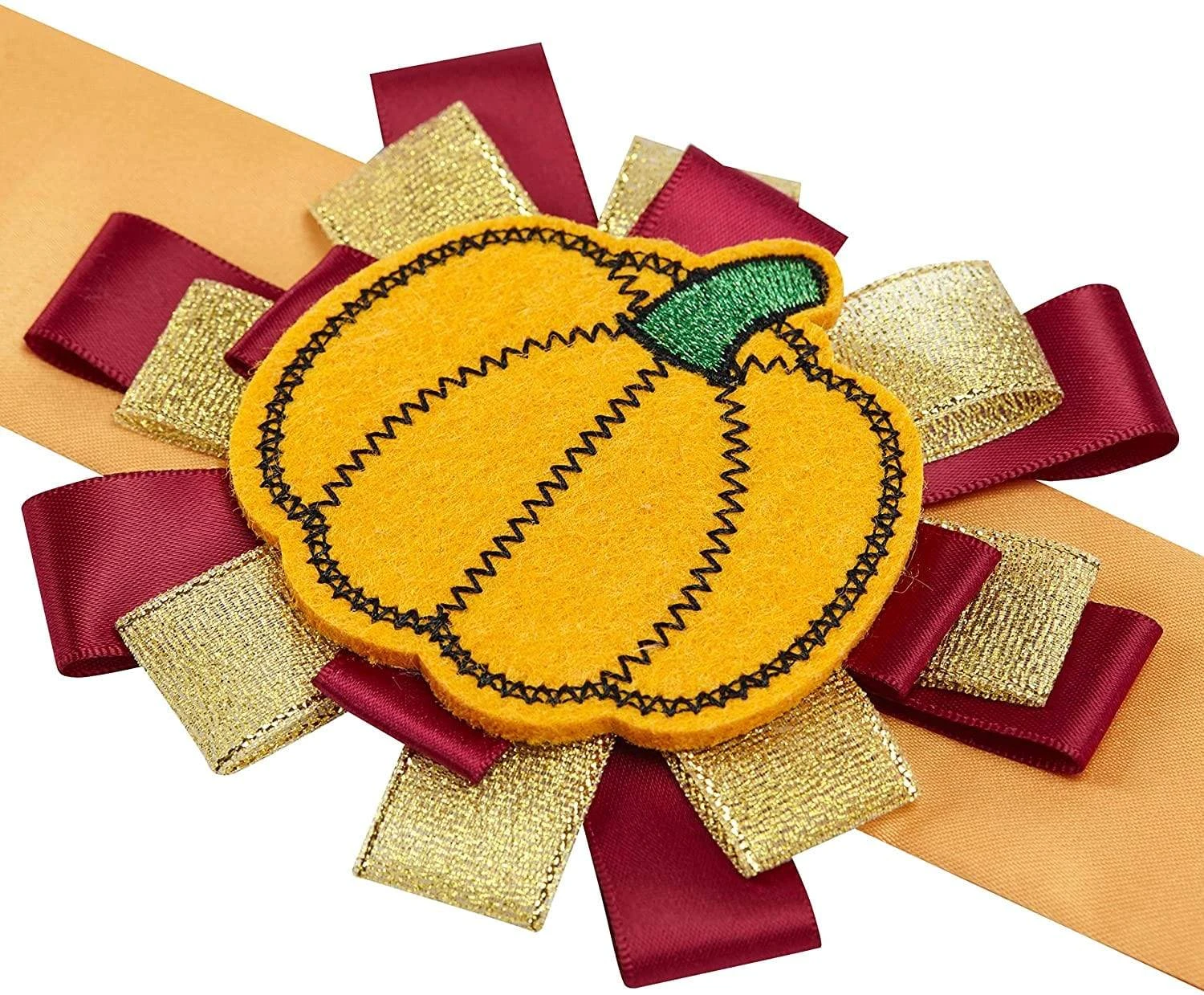 Fall Pumpkin Thanksgiving Dog Collar Cover Accessory For Pets 5 Fall Pumpkin Thanksgiving Dog Collar Cover Accessory For Pets - Image 5