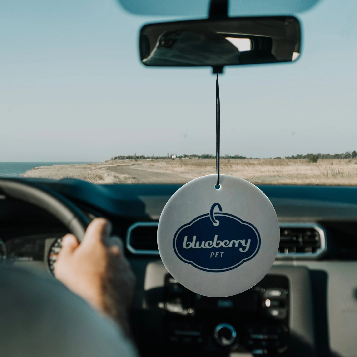 Linen Scented Hanging Air Freshener For Pet Friendly Car 2 Linen Scented Hanging Air Freshener For Pet Friendly Car - Image 2