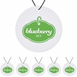 6 Pack Car Air Fresheners, Ocean Green Forest Cherry Blossom -Dog & Cat Store BBPDACCP00147GNG6 2