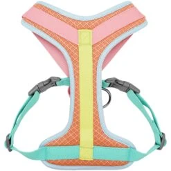 Vibrant Mesh Padded Ultra Cool Lightweight Dog Harness Vest 20 Vibrant Mesh Padded Ultra Cool Lightweight Dog Harness Vest -Dog & Cat Store BBPDHRNP00447OR 1