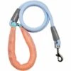Vibrant Mesh Puffer Handle Ultra Cool Dog Rope Leash 4ft -Dog & Cat Store BBPDLSHP00447LB 1